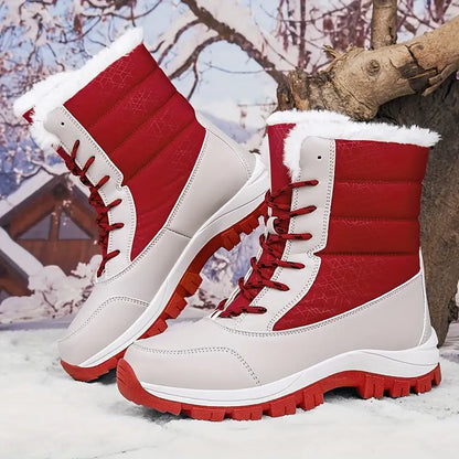 Dames Snowboots Waterdicht Geïsoleerd met Antislip Zool
