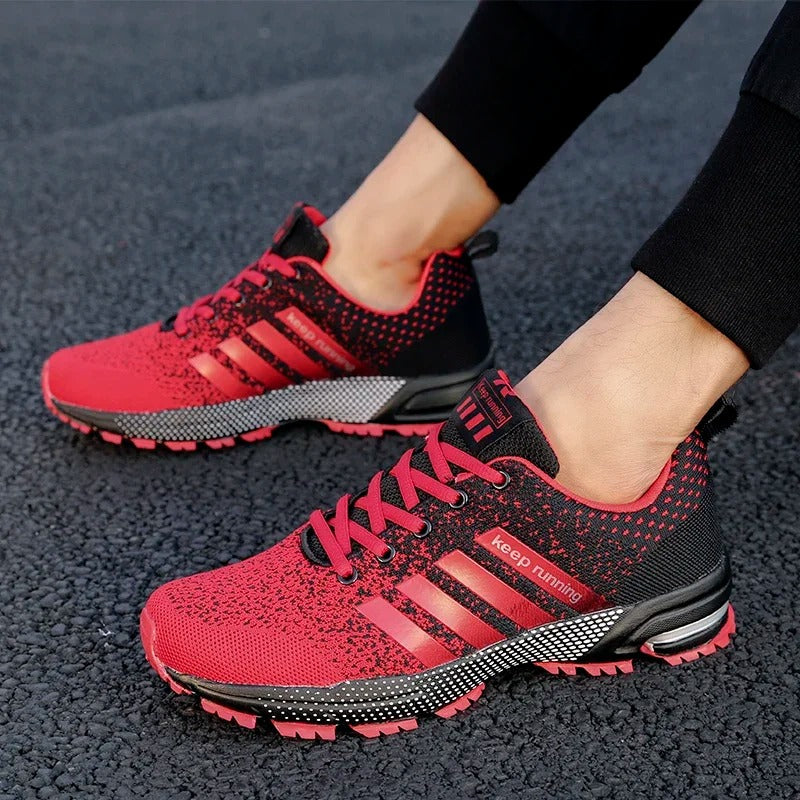 Heren Hardloopschoenen Comfortabel voor Running en Fitness