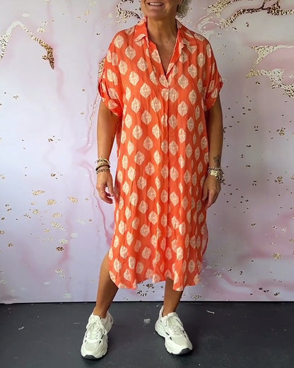 Roma Jas Langer Model met Print