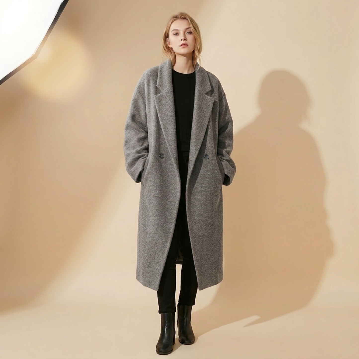Winterjas Vrouw Ruim en Elegante Design