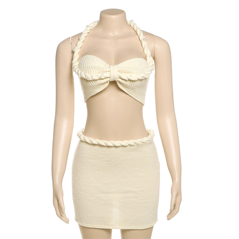 Dames Bikini Set Klein Top en Mini Gonna