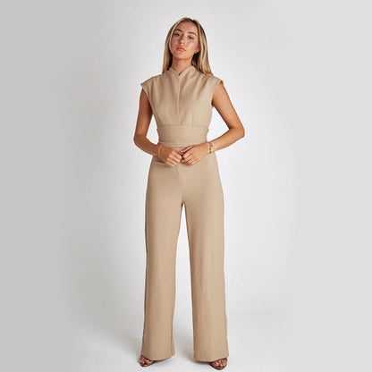 Mouwloze Jumpsuit Elegante Zomerjurk Comfortabel
