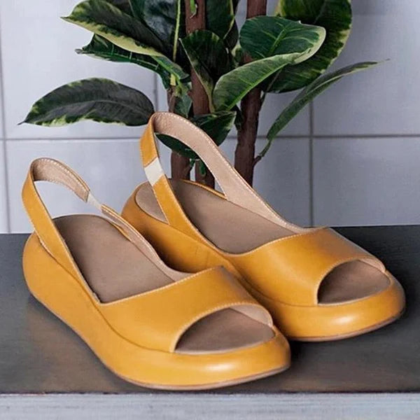 Vrouwen Sandalen Orthopedisch Comfortabel Peep Toe - StudioMarella