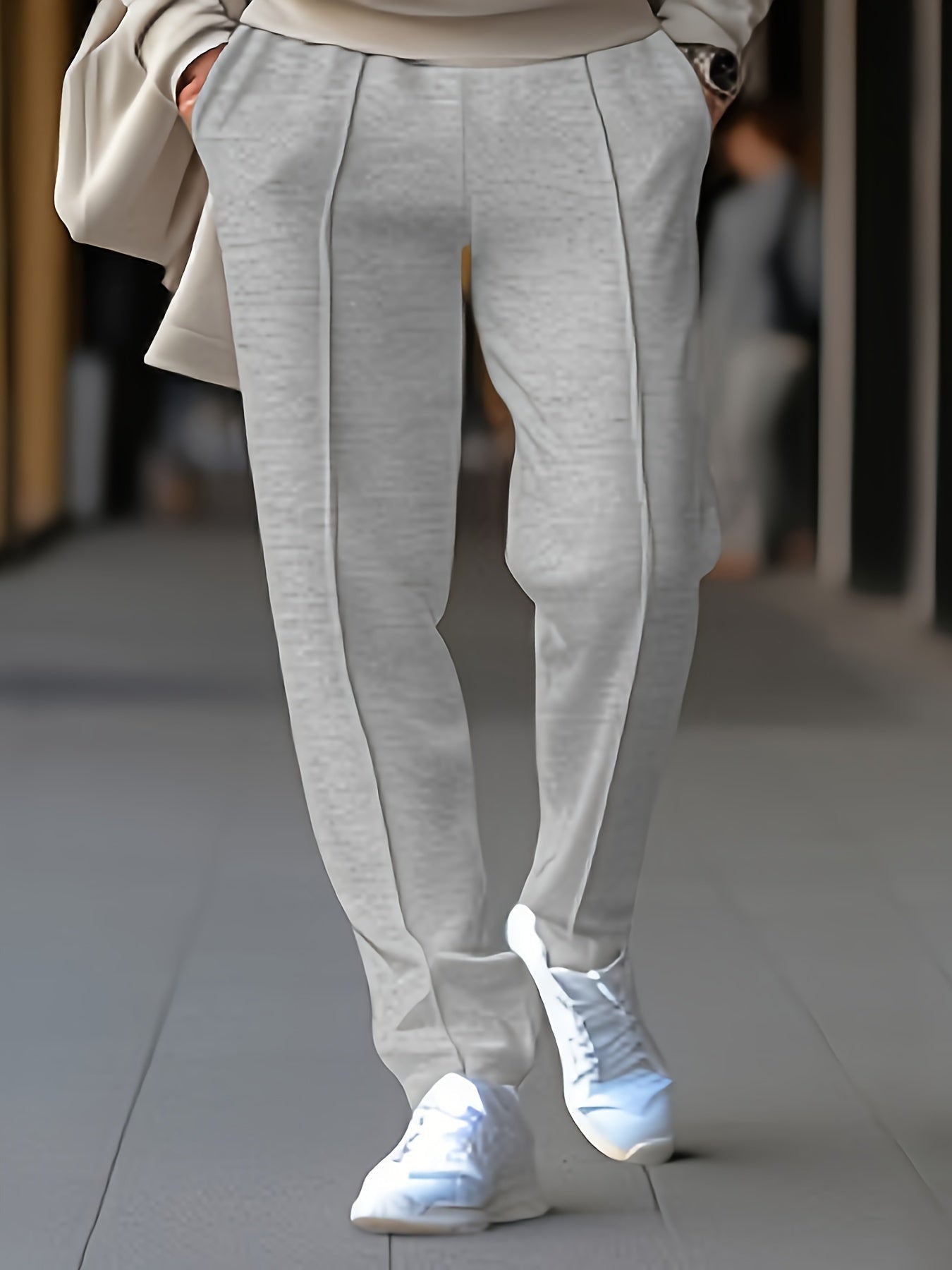Heren Vrijetijdsbroek Zacht en Comfortabel Casual Model