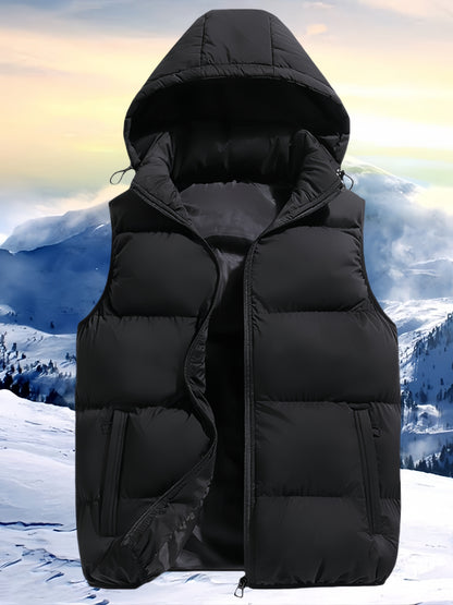 Lichte Winddichte Gilet met Kap