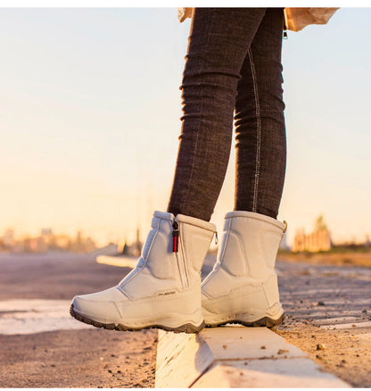 Dames Sneeuwlaarzen Waterdicht Warm Antislip Laarzen voor Winter