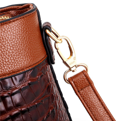 Krokodillenleer Handtas Luxe Design voor Dames