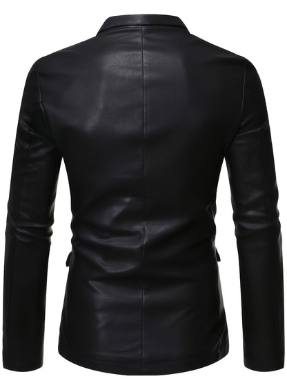 Leren Jas Modieus Design voor Mannen