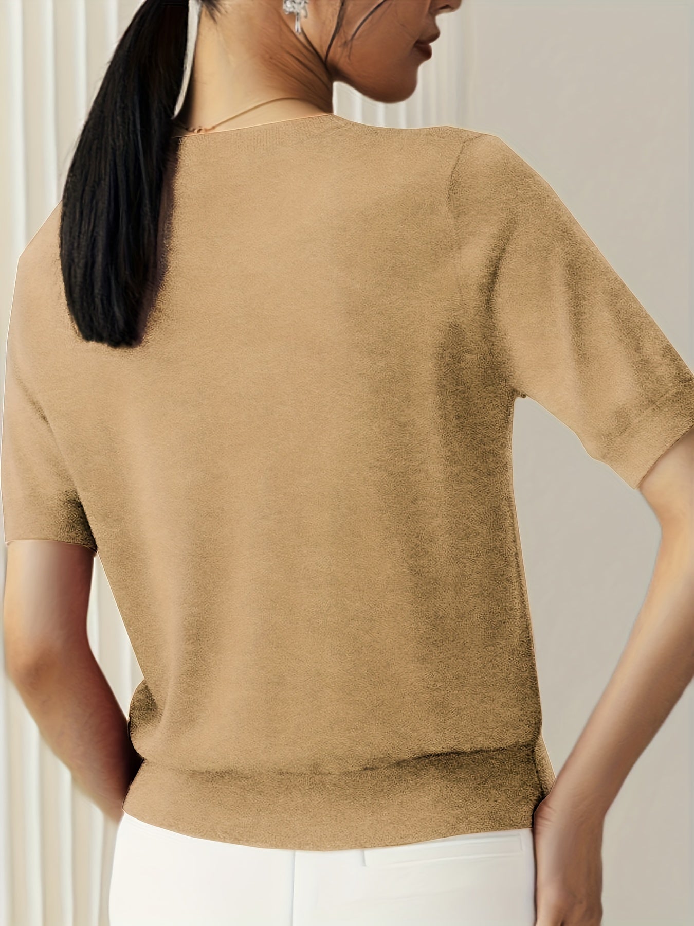 Dames T-Shirt Comfortabele Stijlvolle Top