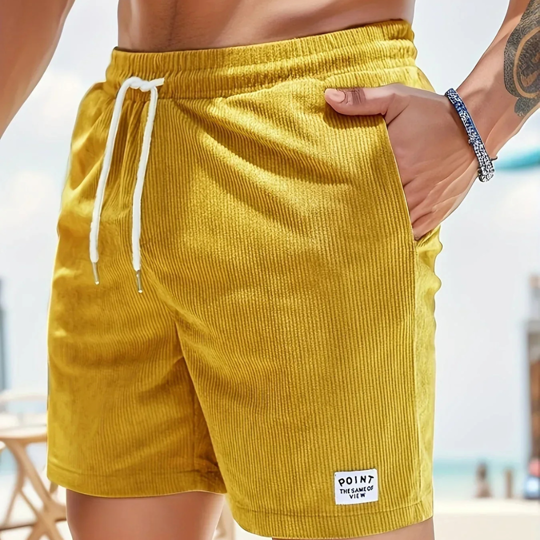 Herenshorts Casual van Katoen Lichte Zomerkleding