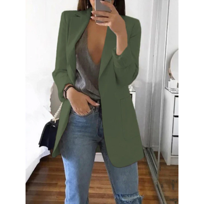 Slimfit Blazer Modern Stijlvol Designer Jacket