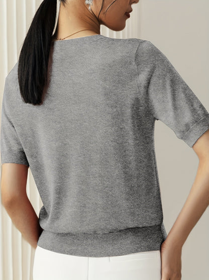 Dames T-Shirt Comfortabele Stijlvolle Top