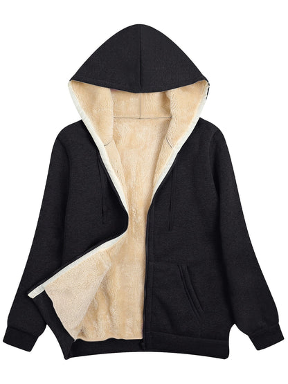 Dames Zip-Up Jas Comfortabel en Waterdicht voor Dagelijks Gebruik - StudioMarella