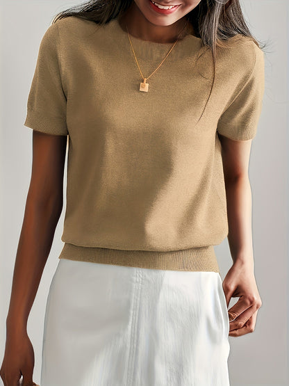 Dames T-Shirt Comfortabele Stijlvolle Top
