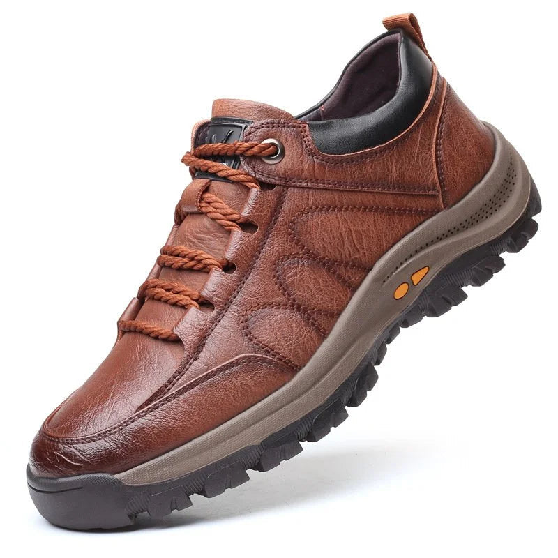 Waterdichte Orthopedische Herenschoenen Comfortabel Loopcomfort
