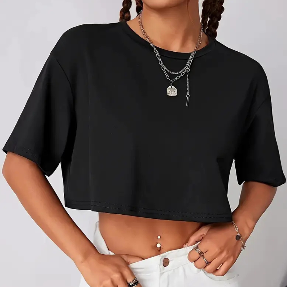 Vlinder T-Shirt Korte Mouw Vrouw