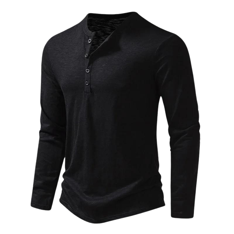 Heren Shirt Longsleeve Comfortabel Dagelijks Dragen