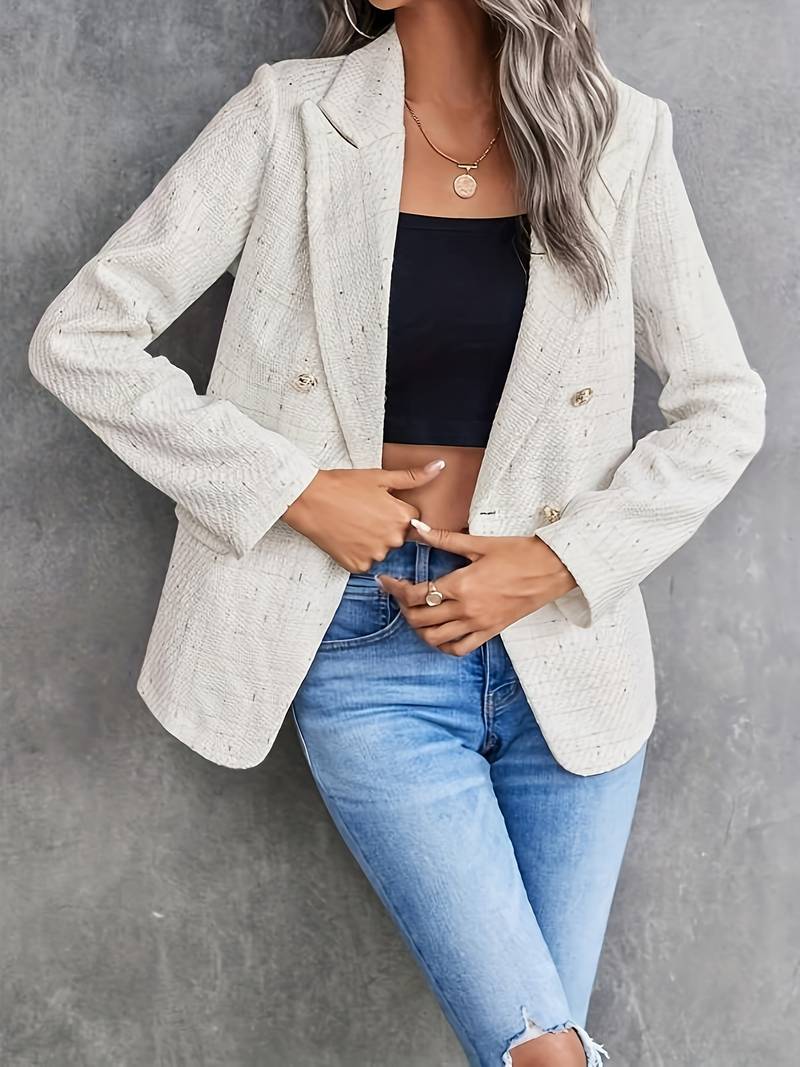 Abigail – blazer met lange mouwen en reverskraag 1
