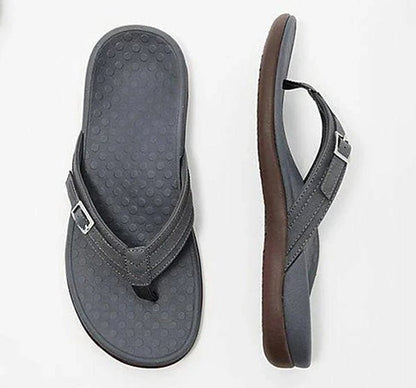 Heren Slippers Infradito Comfortabel Leer