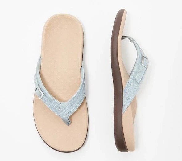 Heren Slippers Infradito Comfortabel Leer