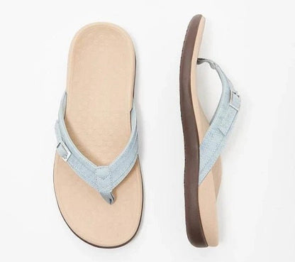 Heren Slippers Infradito Comfortabel Leer
