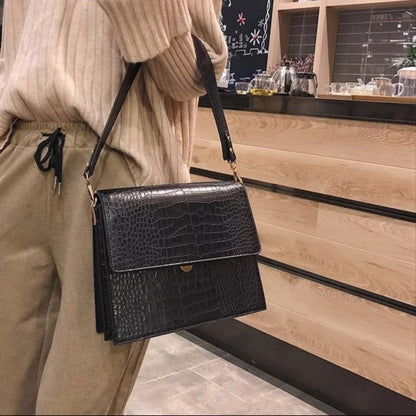 Croc Schoudertas Crossbody Compact voor Dagelijks Gebruik