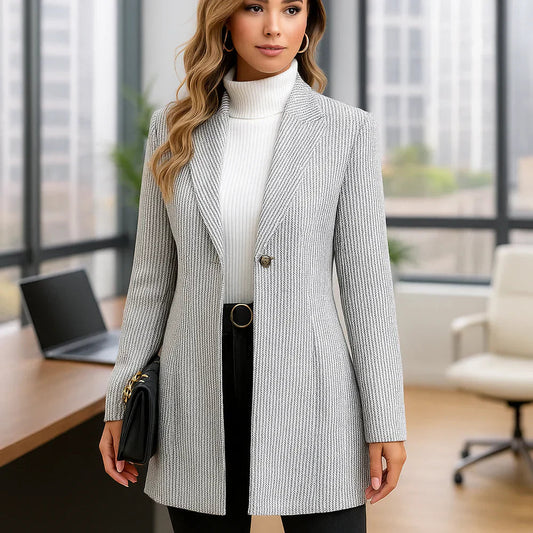 Dames Blazer Elegante Zakelijke Jurkjas - StudioMarella