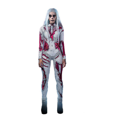 Halloween Jurk Vrouw Polyester Grootte XL
