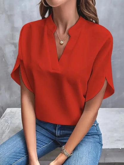 Allysha | Zachte en trendy blouse met V-hals 5