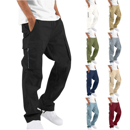 Herenselectie Mannen Cargo Broek Comfortabel en Veelzijdig