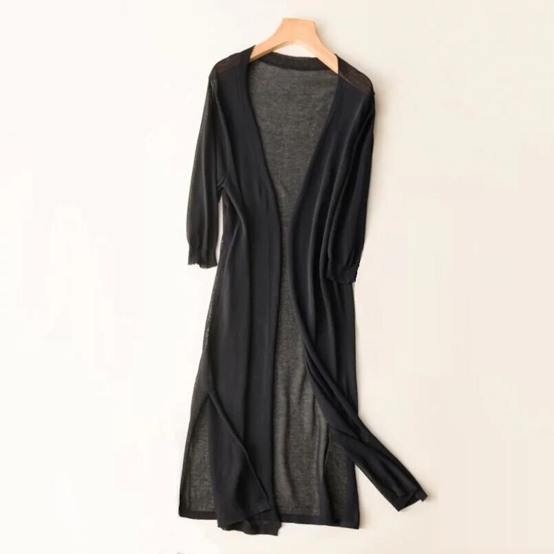 Alyssa | Lang Gebreid Vest – Stijlvol, Comfortabel &amp; Perfect voor Koude Dagen 5