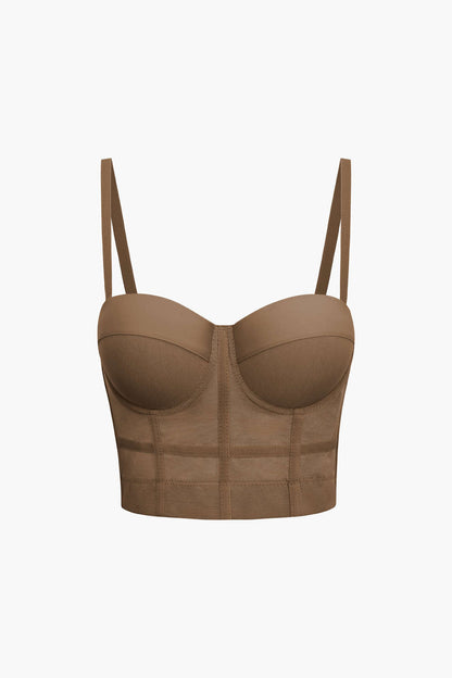 Dames Corset Bustier ademend maaswerk - StudioMarella