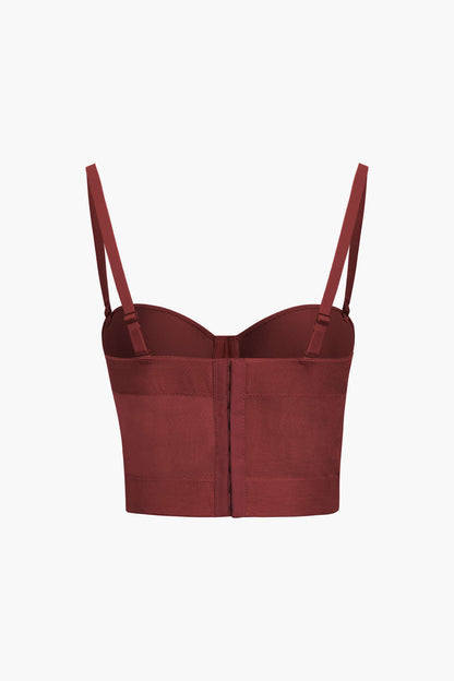 Dames Corset Bustier ademend maaswerk