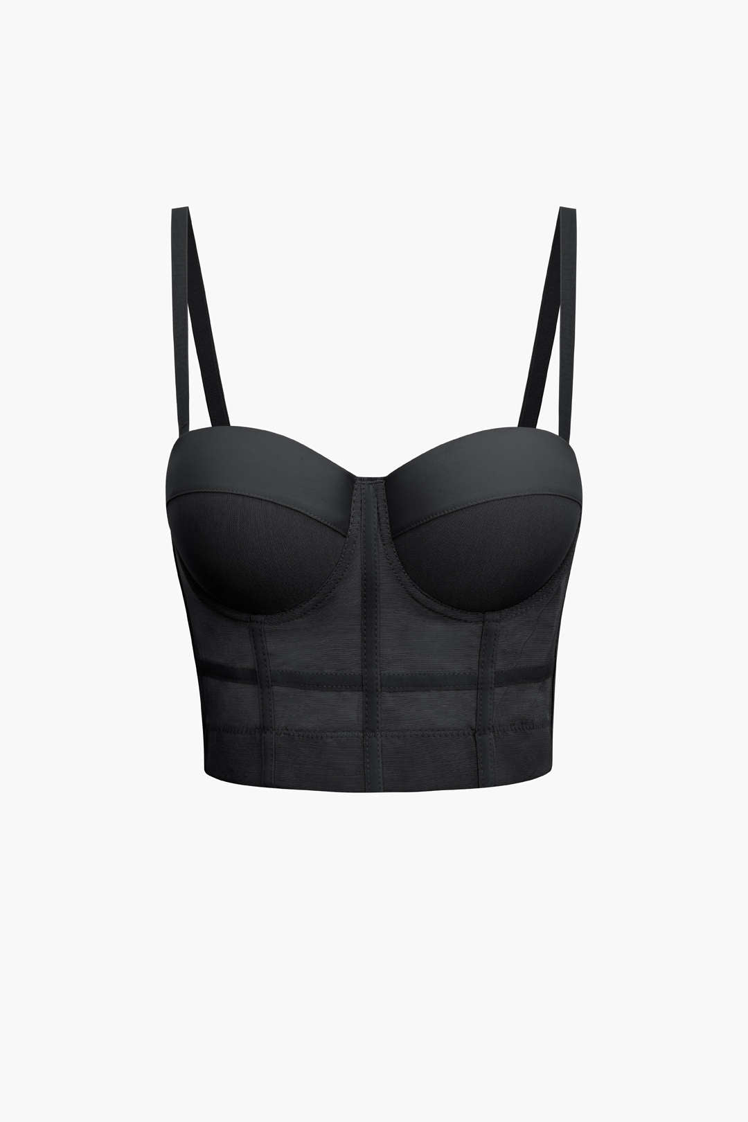 Dames Corset Bustier ademend maaswerk