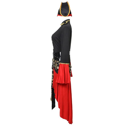 Piratenjurk Vrouw Halloween Feestkleding Elegante Stijl