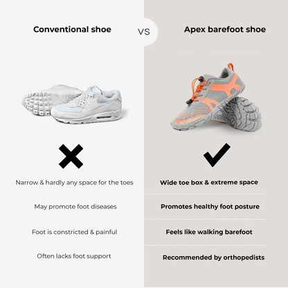 Romeo | Luxe Blote Voeten Schoenen