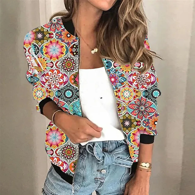 Damen Tussenjas Stijlvol Met Rits Trendy