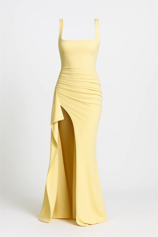 Elegante Maxi Jurk Dames Strapless Split Jurk Zomer - StudioMarella