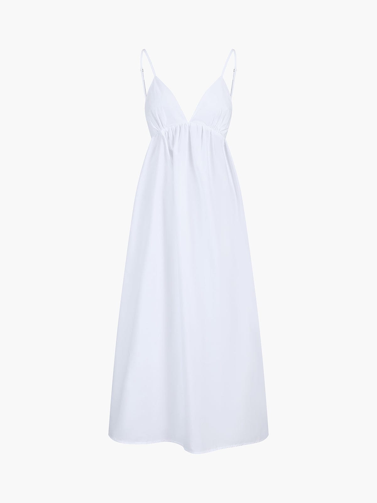 Zomerjurk Maxi Elegant Rugloos met Cut-Out Details