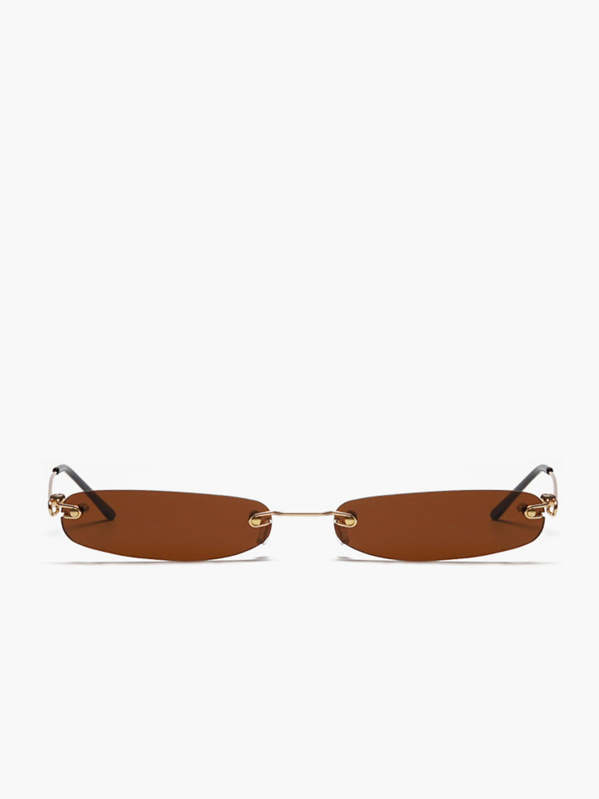 Rechthoekige Zonnebril Unisex Vintage Stijl UV400 Bescherming