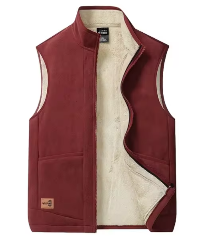 Heren Bodywarmer Gewatteerd Warm en Comfortabel
