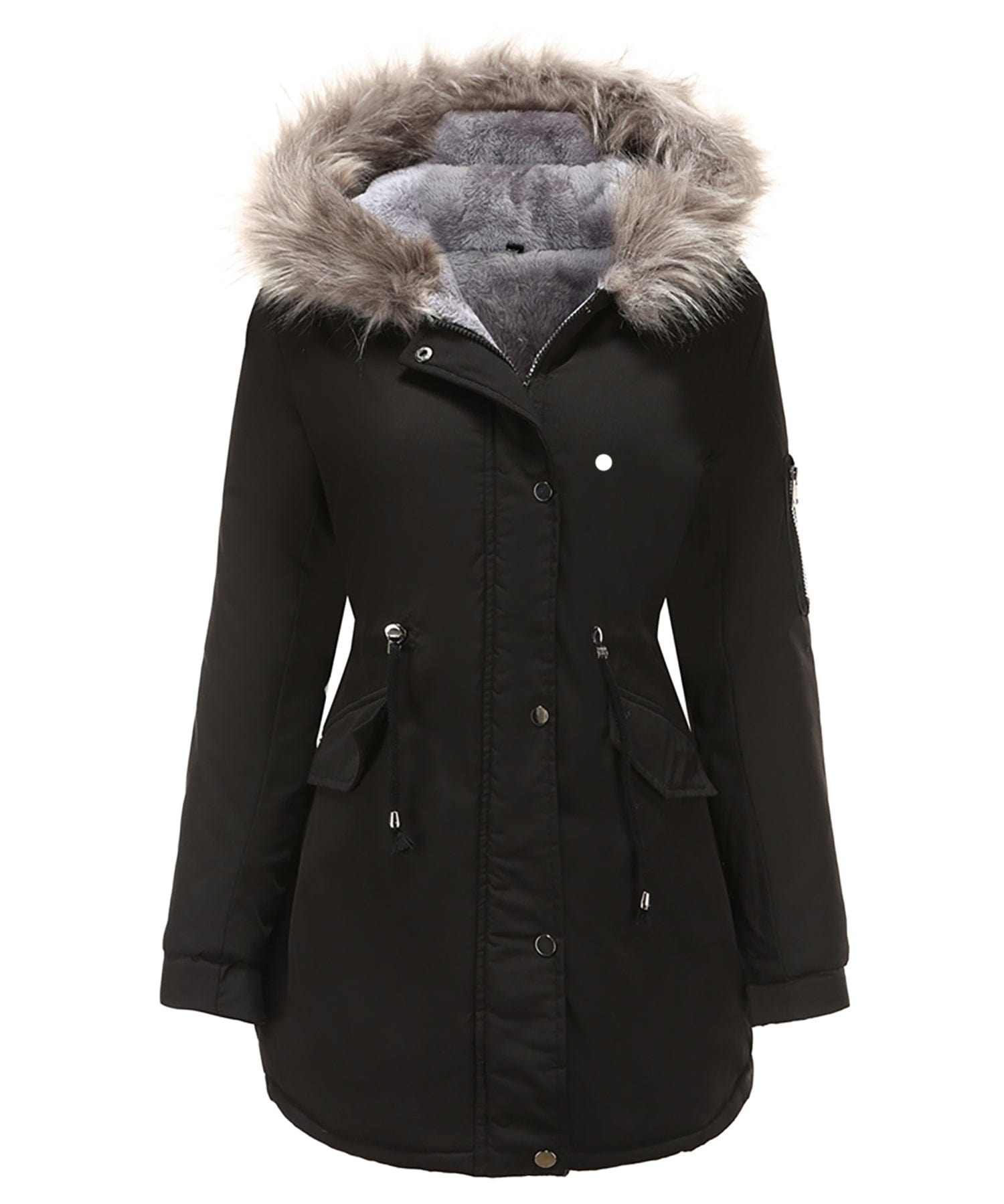 Dames Winterjas Gewatteerd Met Capuchon Warm en Waterdicht - StudioMarella