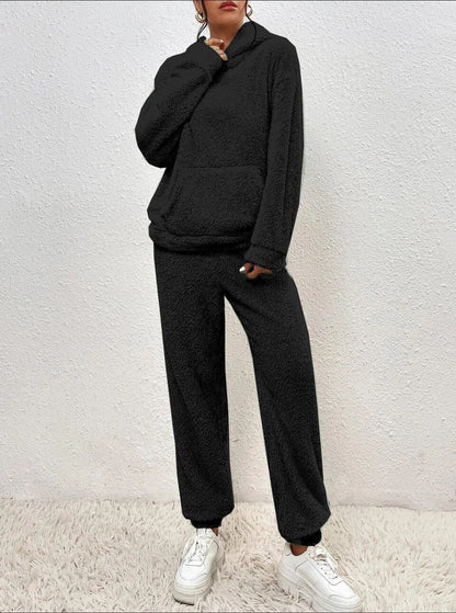 Dames Fleece Lounge Set Zacht en Comfortabel