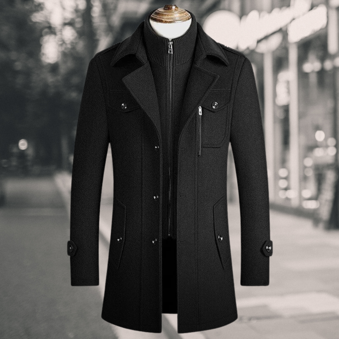Lange Winterjas Dames Stijlvol Warm - StudioMarella