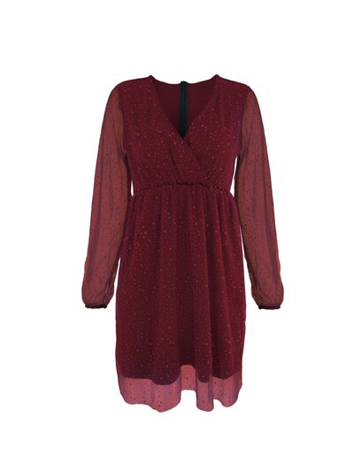 Elegante Feestjurk met V-hals