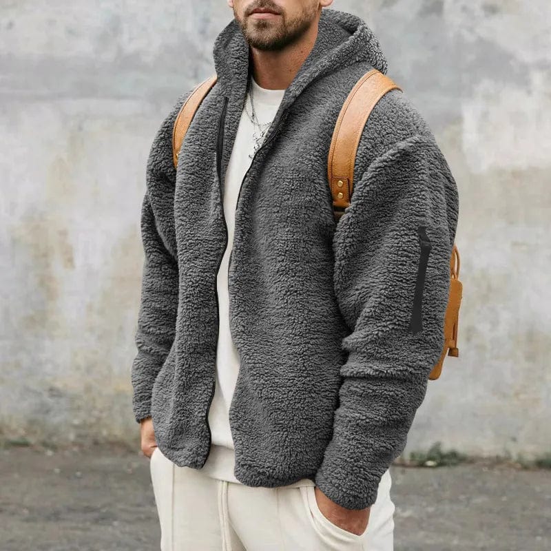 Bert | Comfortabele en sportieve winterjas met capuchon 7