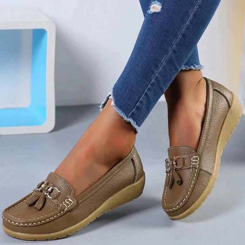Comfortabele Orthopedische Loafers Leer voor Mannen en Vrouwen