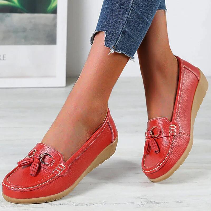 Comfortabele Orthopedische Loafers Leer voor Mannen en Vrouwen