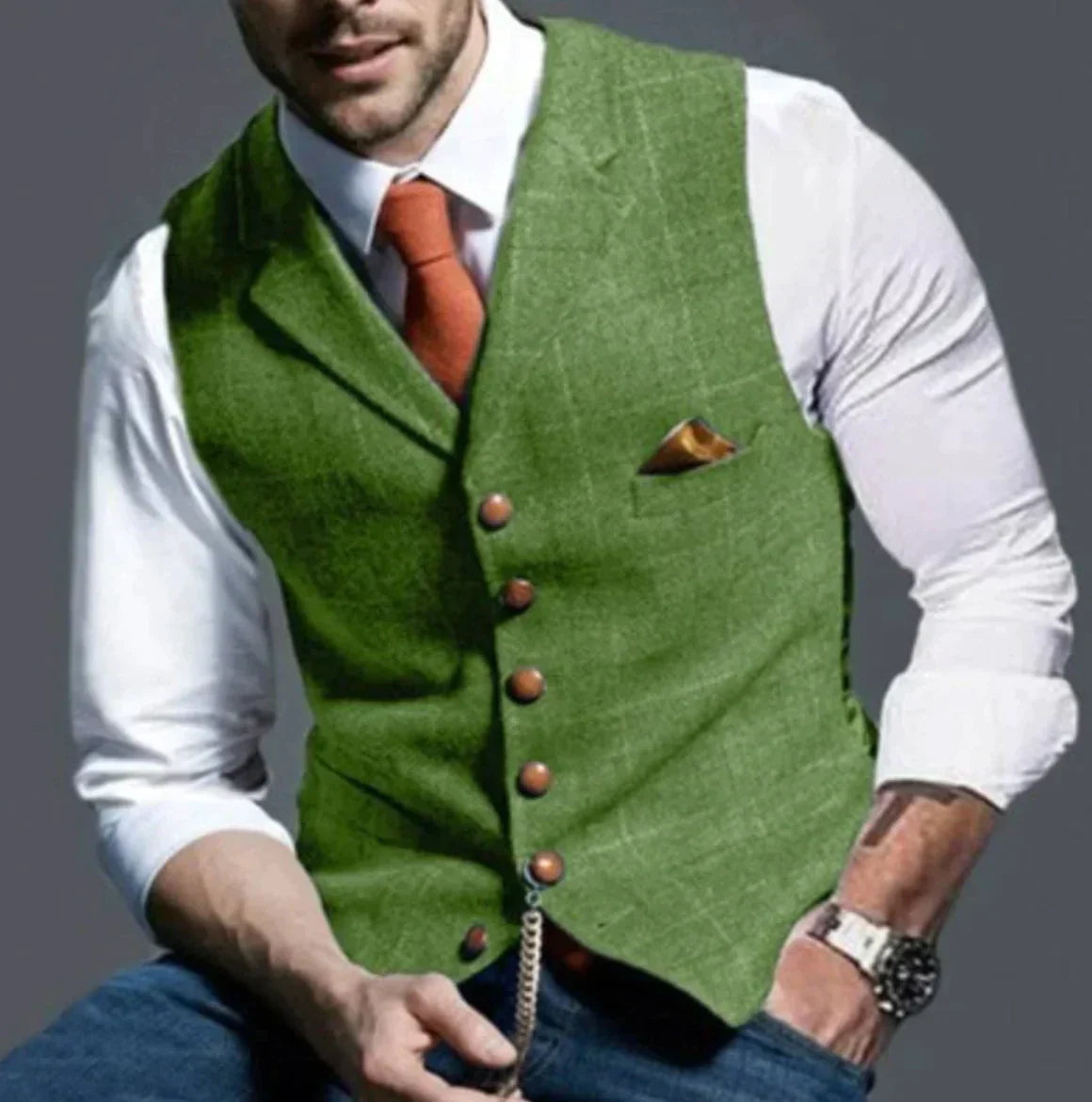 Dante Gilet Elegant Heren