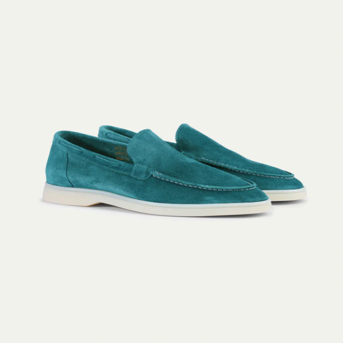 Luxe Suède Loafers voor Heren - Handgemaakte Italiaanse Stijl